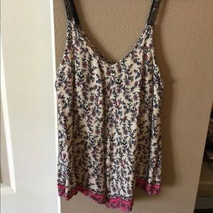 Colorful/ beaded tank top