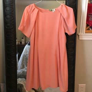Peach dress