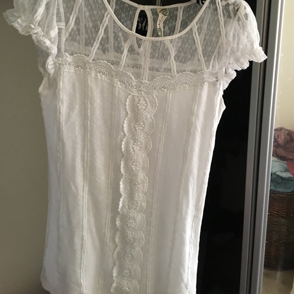 Free people lacy top