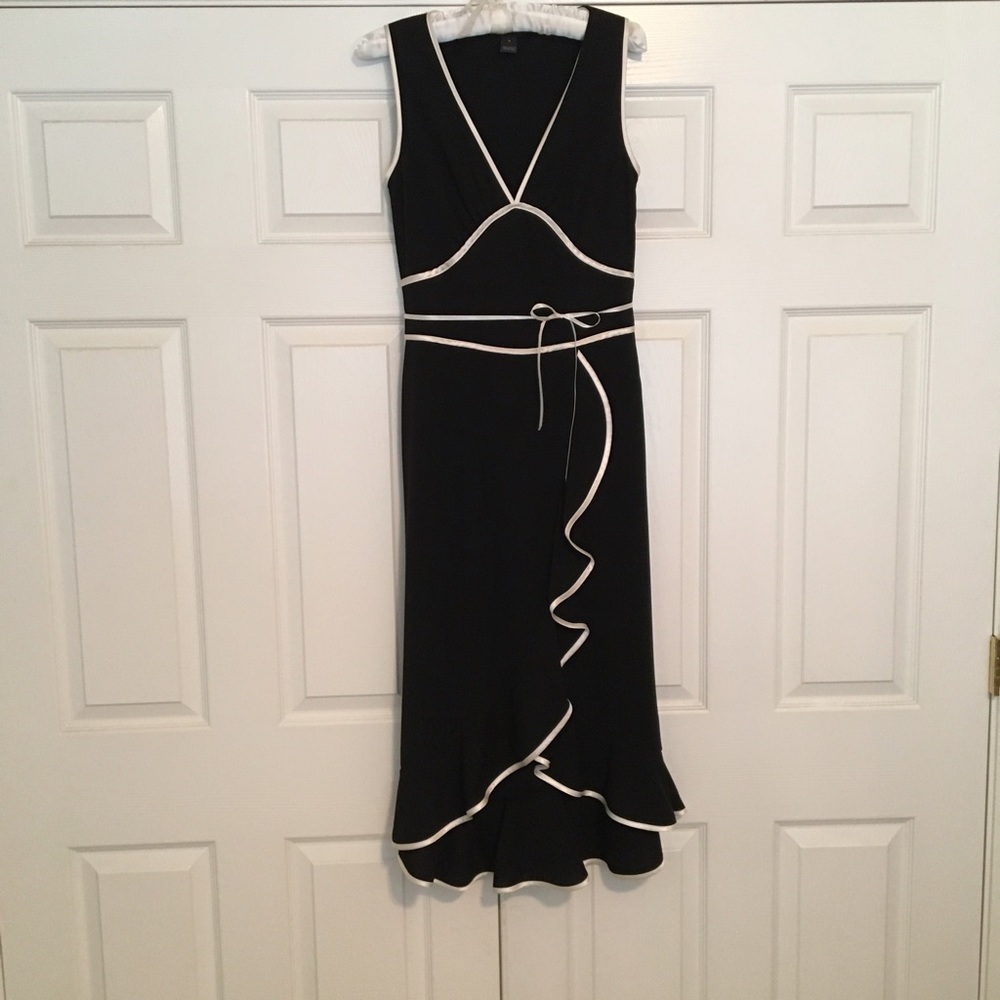 Black dress from Victoria Secret.