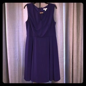 Swingy purple sundress