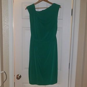 Emerald green cocktail/party/business dress