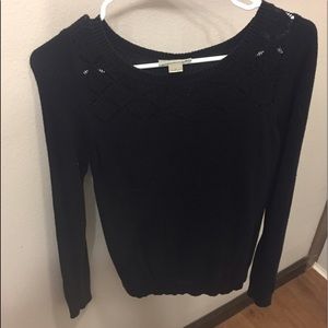 Loft Black Sweater