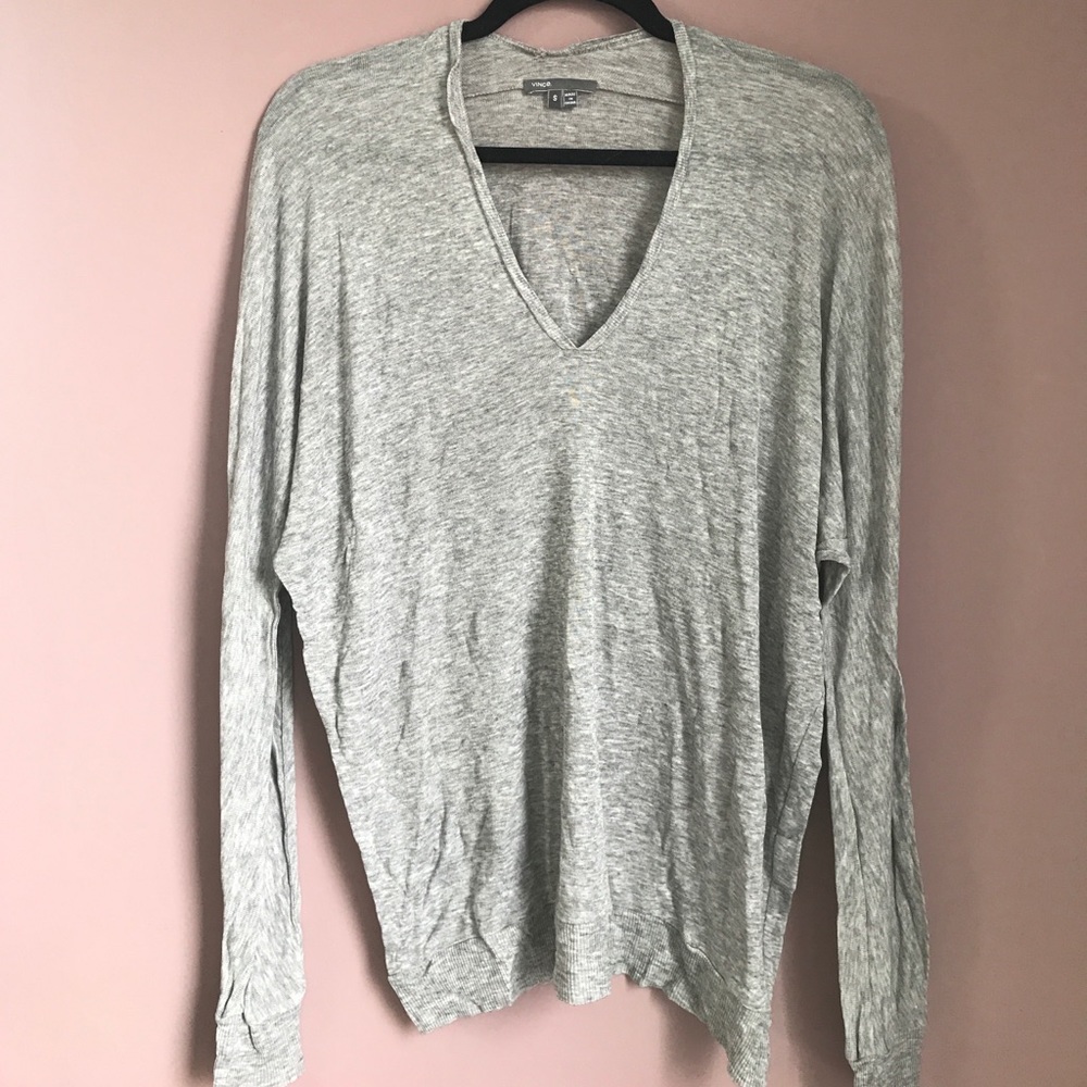 Vince Dolman Sleeve Slouchy Sweater