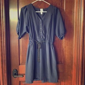 Navy blue dress from Francesca's Collections