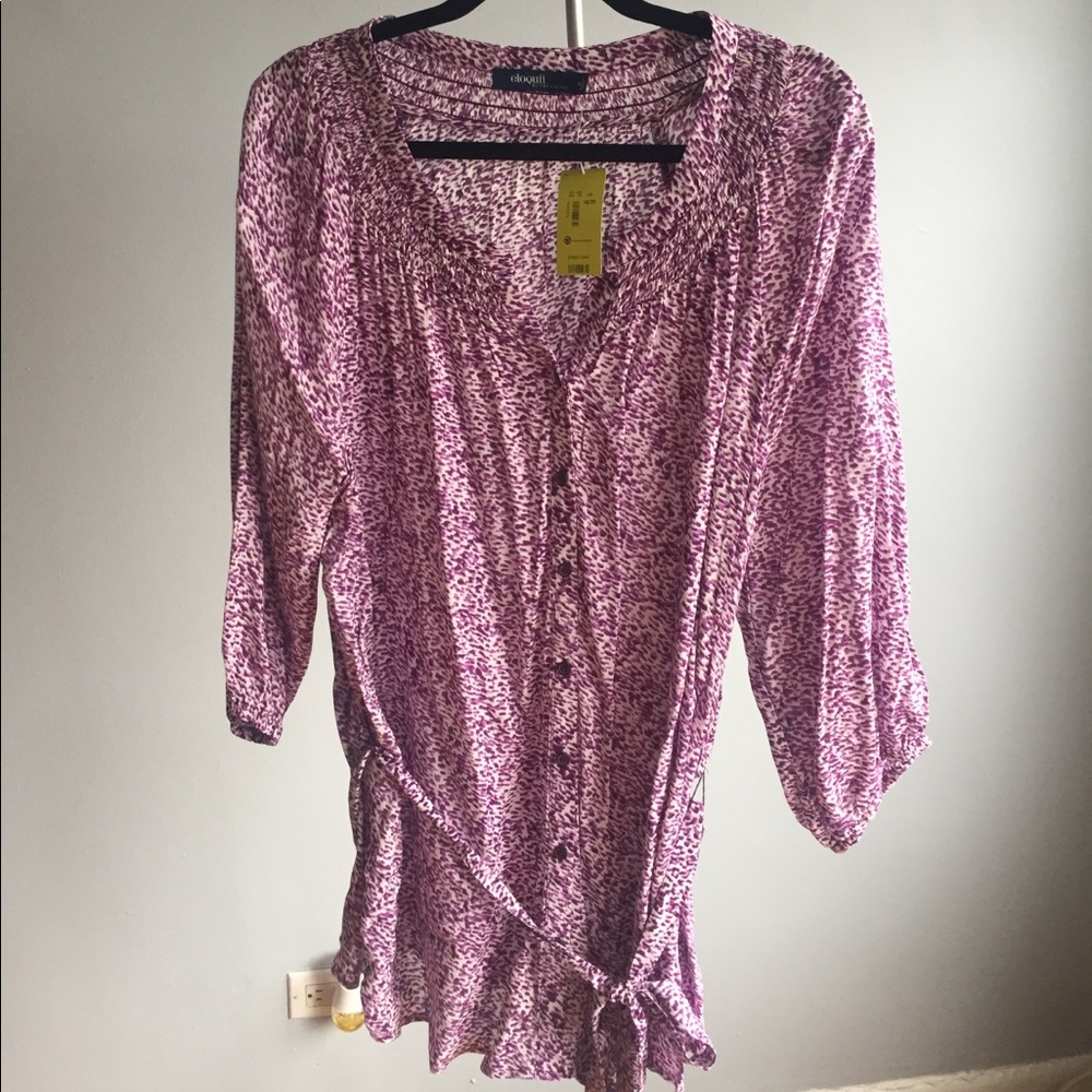 3/4 sleeve top