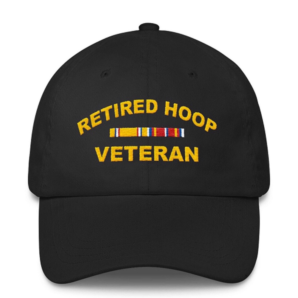Retired Hoop Veteran Dad hat (Brand New)