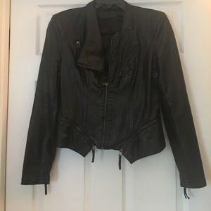 Blank NYC faux leather jacket