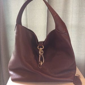 Dooney & Bourke Pebble Leather Burgundy Tote