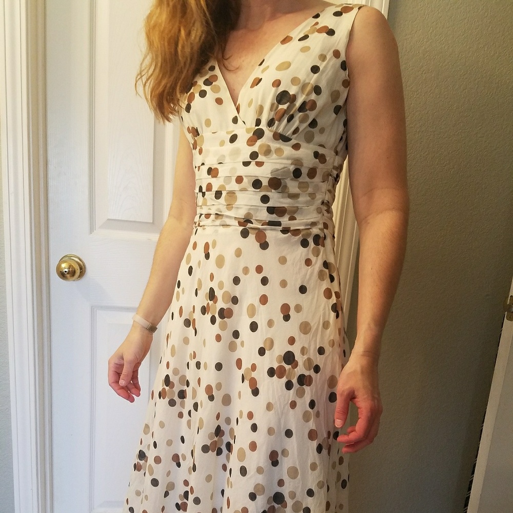 Bias cut 40s inspired dress