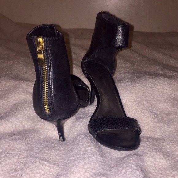 Ankle Strap Open Toe Heels - Picture 3 of 8