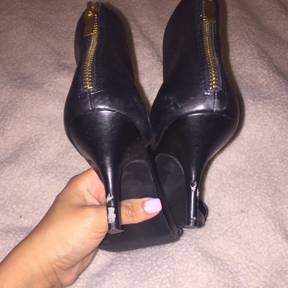 Ankle Strap Open Toe Heels - Picture 6 of 8