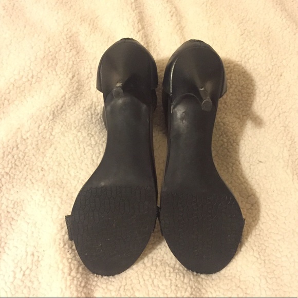 Ankle Strap Open Toe Heels - Picture 7 of 8