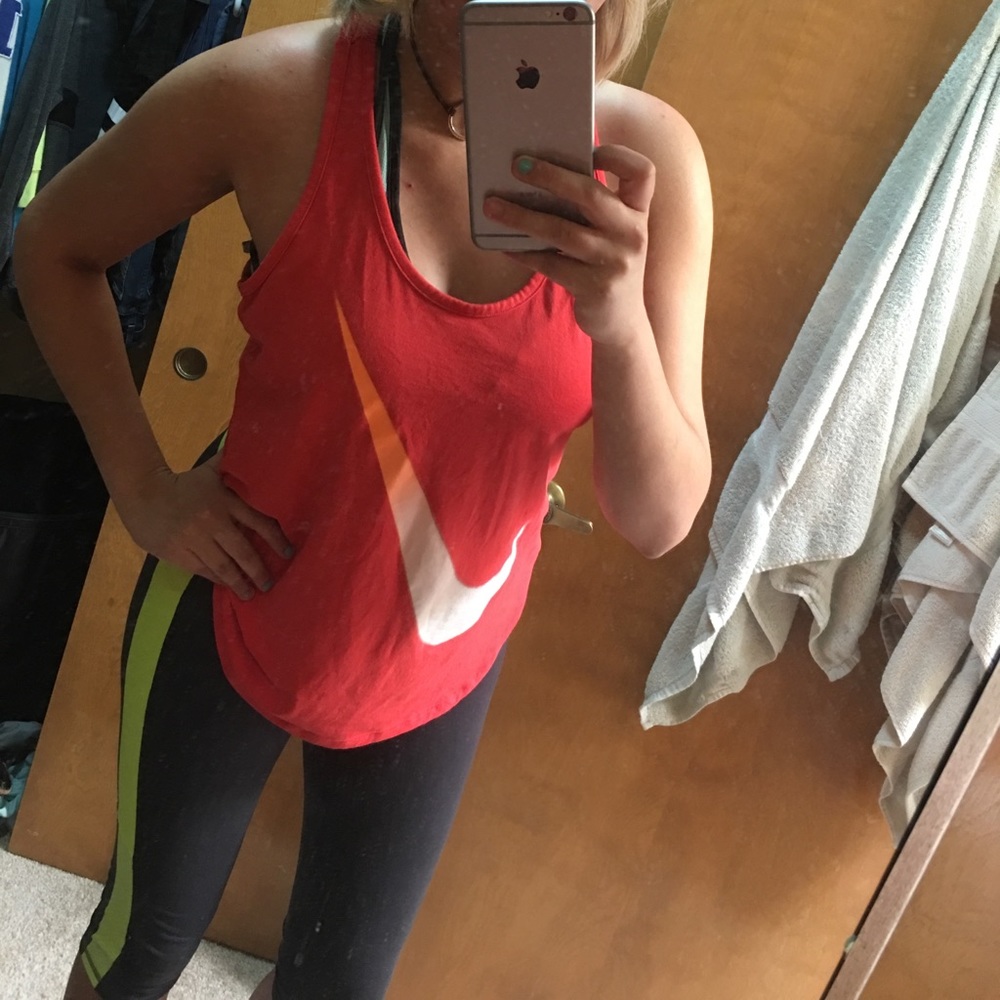 Nike swoosh tank