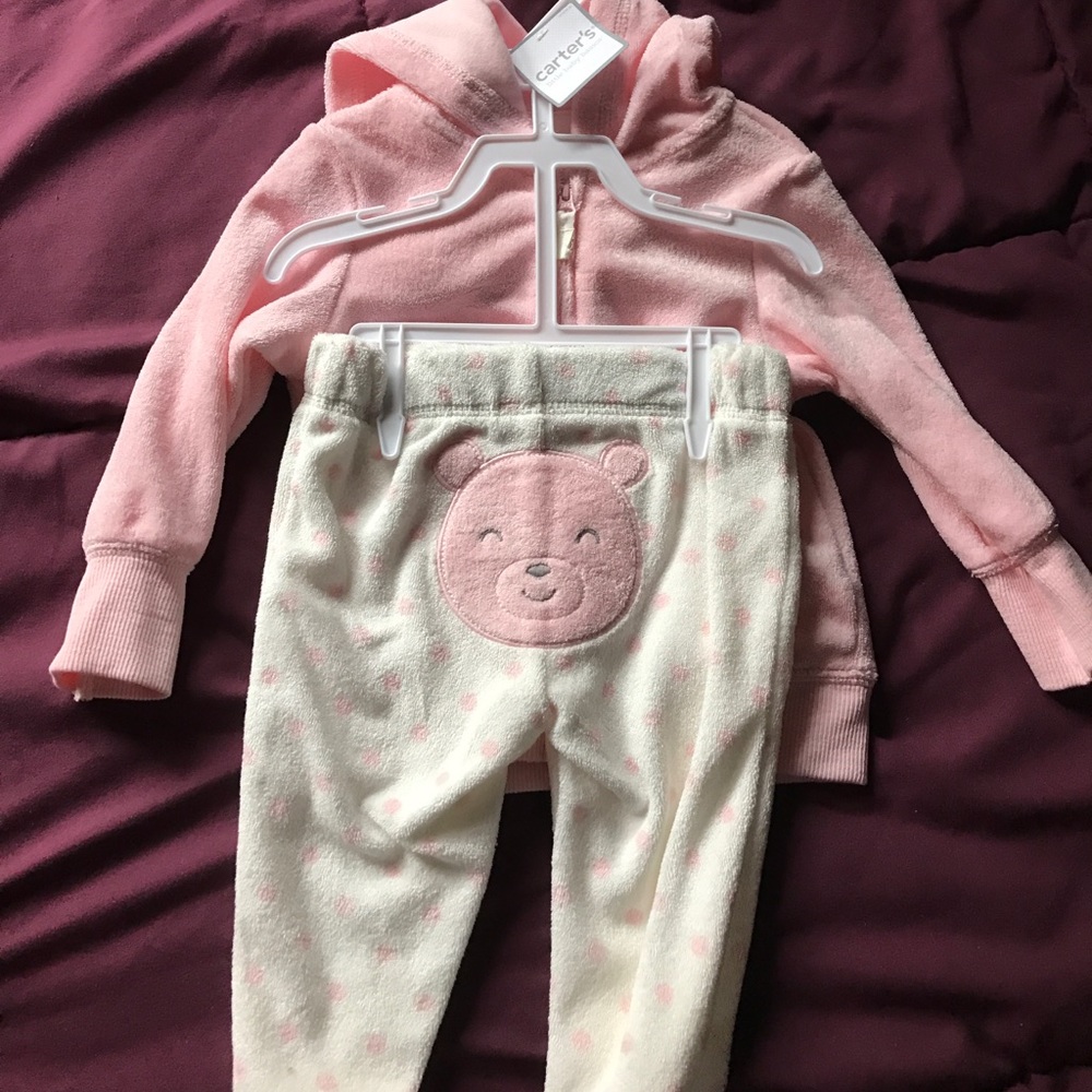 Brand new terry cloth set