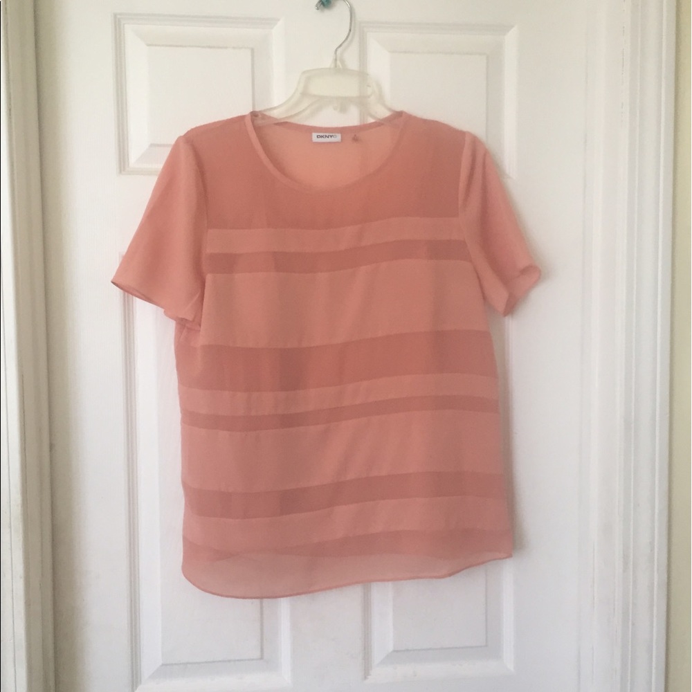 DKNYC Blush Top size S