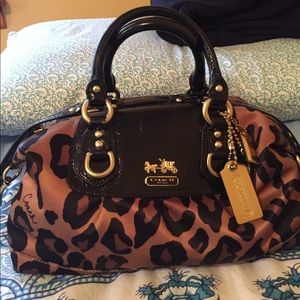 Coach Cheetah Print Bag