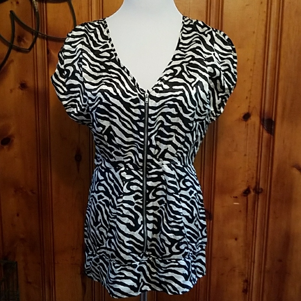 Silk top zebra