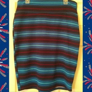 XL Lularoe Striped Cassie