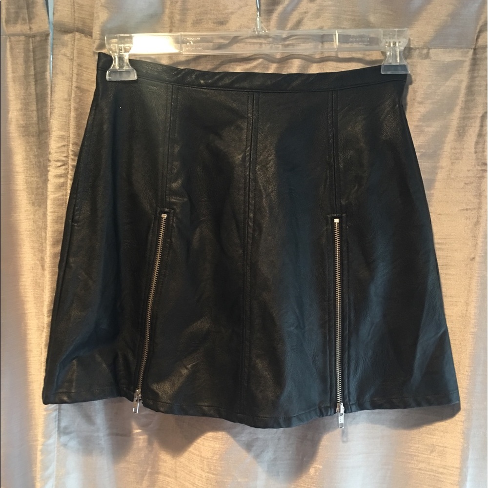 Gypsy Warrior Leather Skirt TAGS ON