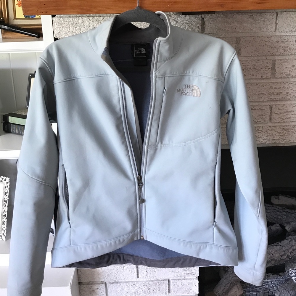 Small North Face blue jacket.Used-good condition!