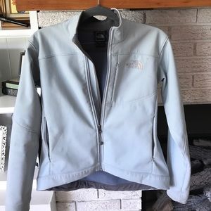 Small North Face blue jacket.Used-good condition!