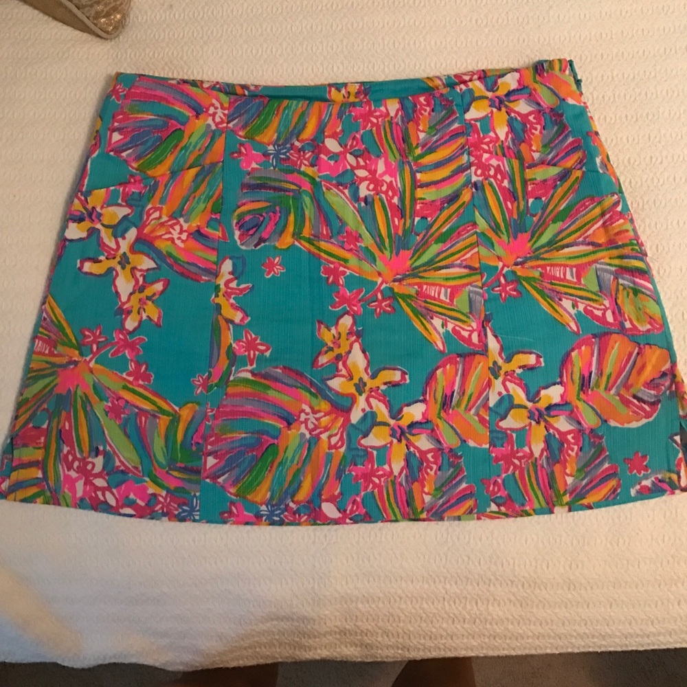 Lilly Pulitzer January skort in summer haze