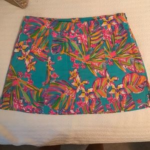 Lilly Pulitzer January skort in summer haze