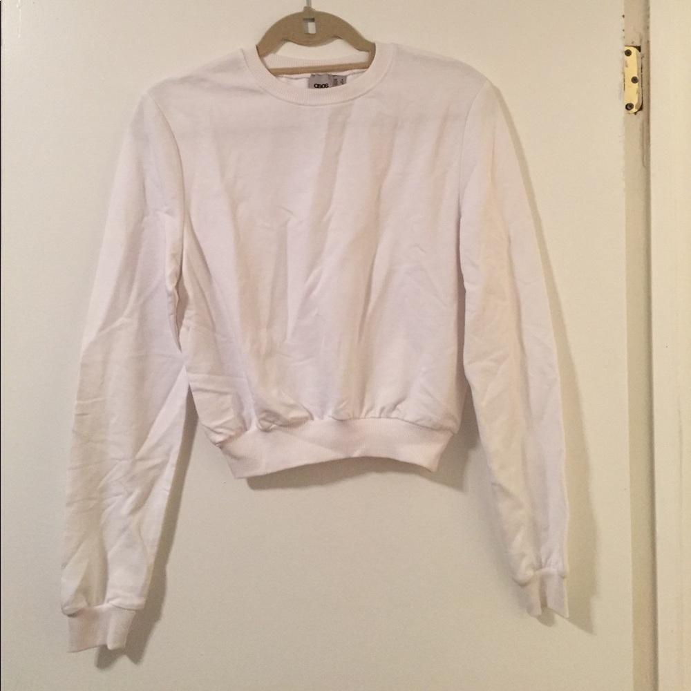 Oversized Crop Pullover