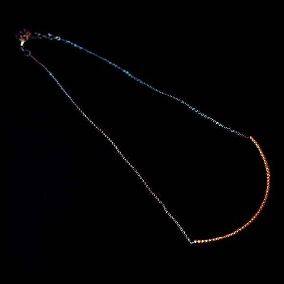 💯Rose gold blend and Italian silver 925 necklace - Picture 3 of 5