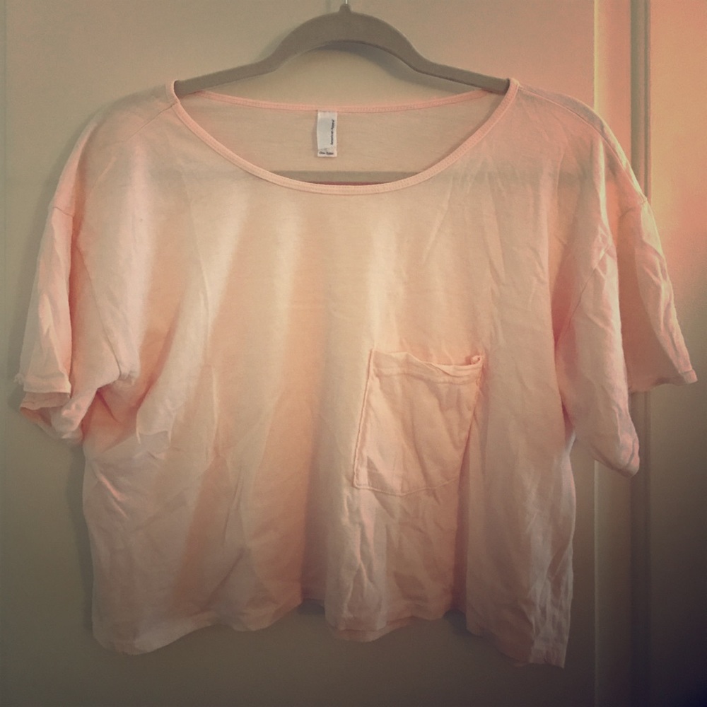 American Apparel crop top