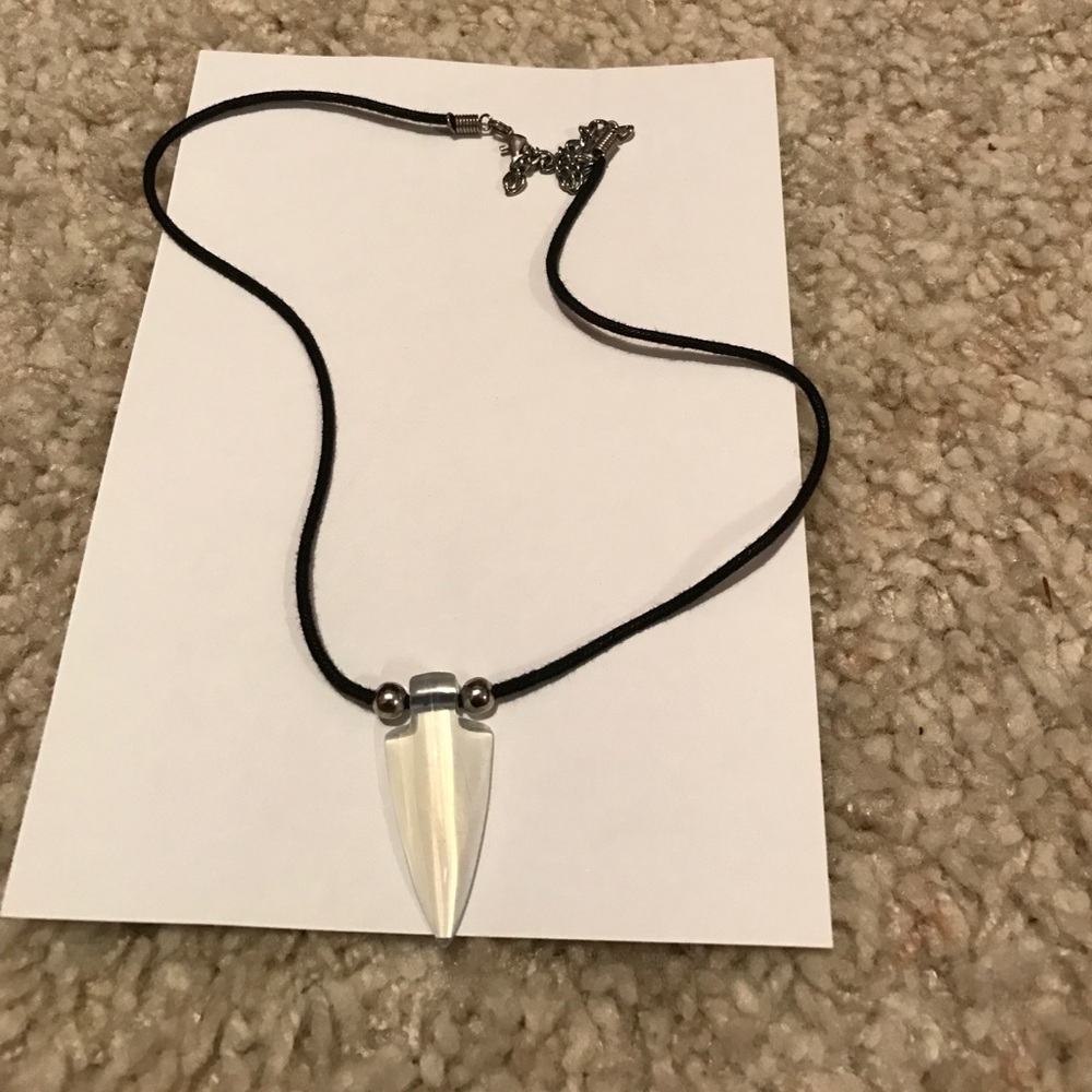 Clear Arrow Necklace from ARTS Festival