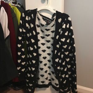 Heart cardigan