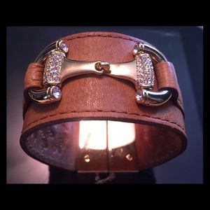 My Flat in London leather cuff