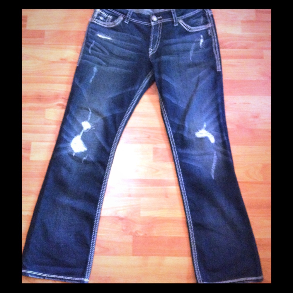 SOLD🎈🎈🎈🎈🎈🎈🎈🎈Silvers like new jeans
