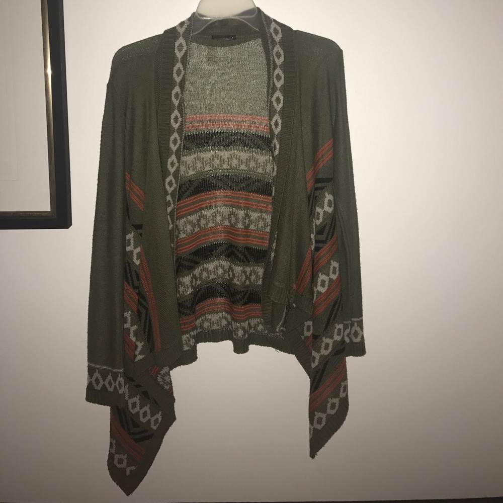 Aztec print Cardigan