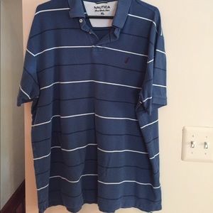 Nautica striped polo.