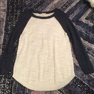 J. Crew Quarter-Sleeve Light Sweater