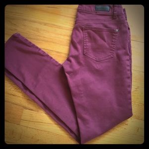 Burgundy/maroon Skinny Jeans