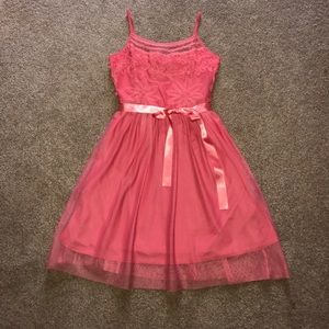 Delia's pink dress