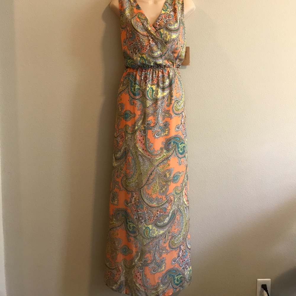 SOLD NWT Cremieux Maxi Dress Size Small