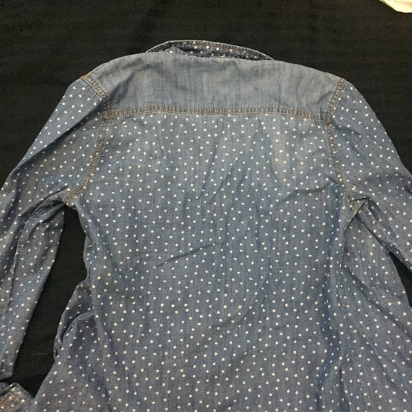 Jean shirt with stars - Picture 4 of 4