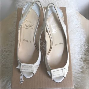 Original Gorgeous Silk Crepe Sling Heels