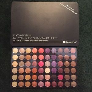 BH cosmetics 120 color eyeshadow pallete