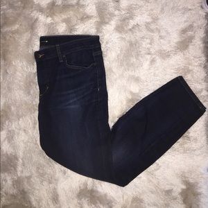 Joe's Bridget skinny ankle dark jeans