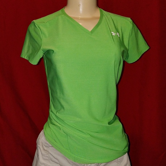 Under Armour Tops - Womens Under Armour Heat Gear, v-neck, Sz Large