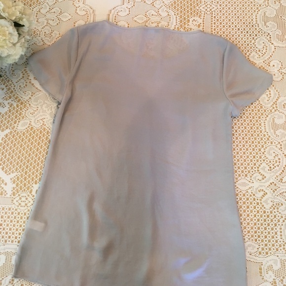 Banana Republic sheer blouse with sequins - Picture 5 of 5