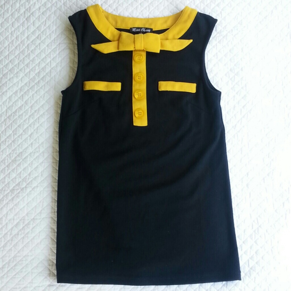 Modcloth Mod Bow Front Retro Top by Miss Cherry