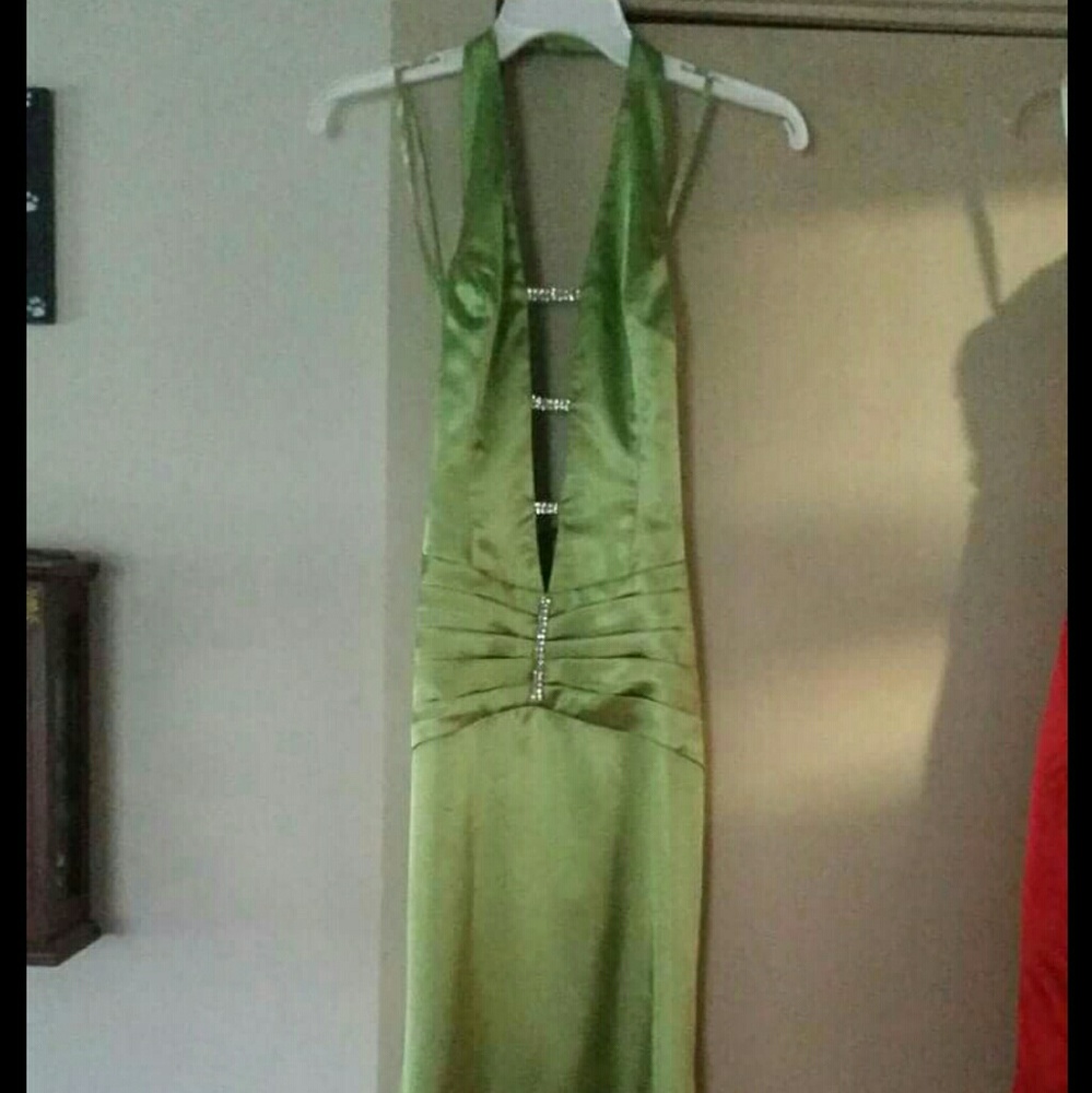 Green prom dress!