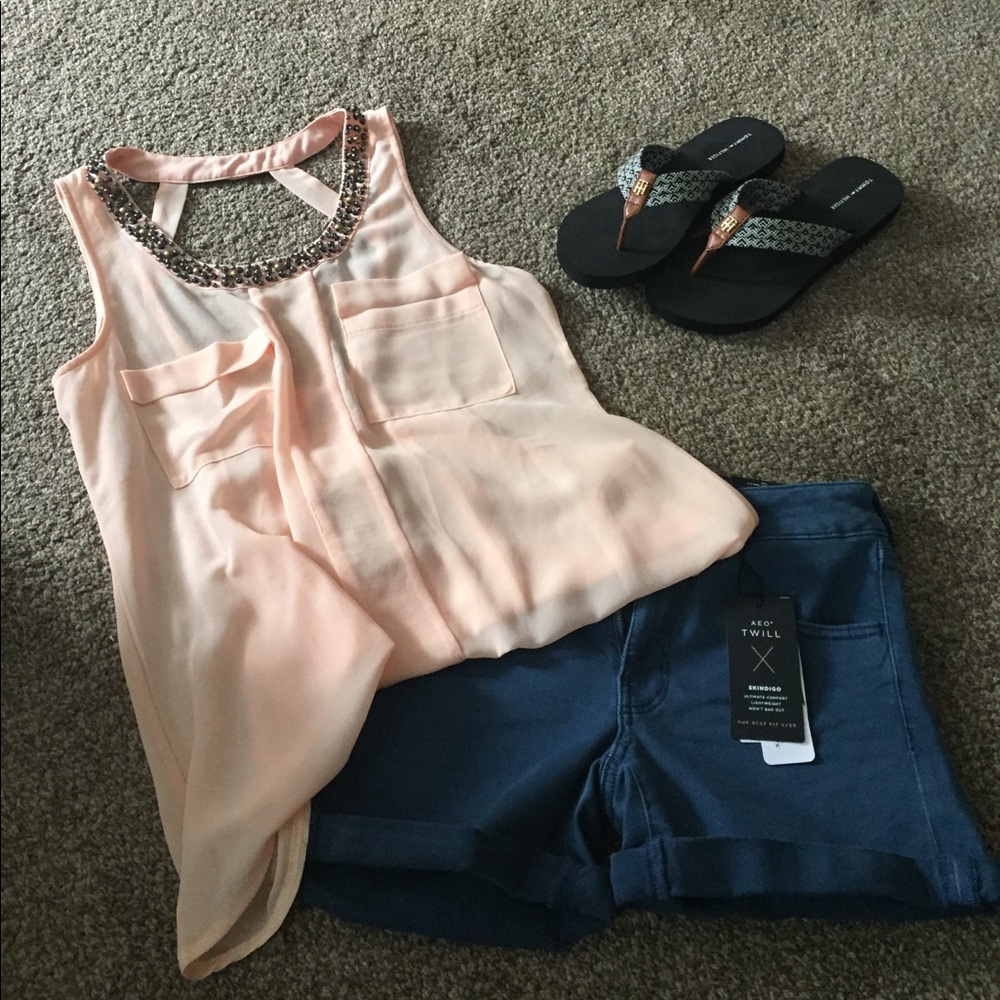 American Eagle Skindigo Shorts